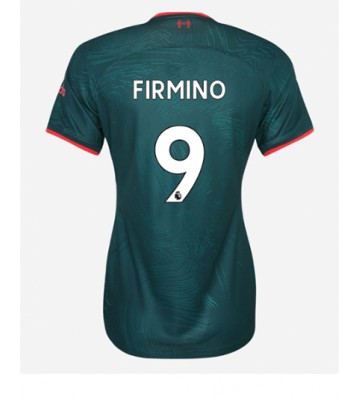 Liverpool Roberto Firmino #9 Tredjedrakt Kvinner 2022-23 Kortermet